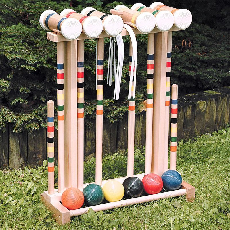 Croquet Tournament Outdoor Friendship Day Games