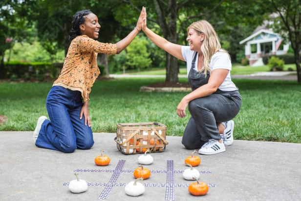 Giant Tic-Tac-Toe Outdoor Friendship Day Games