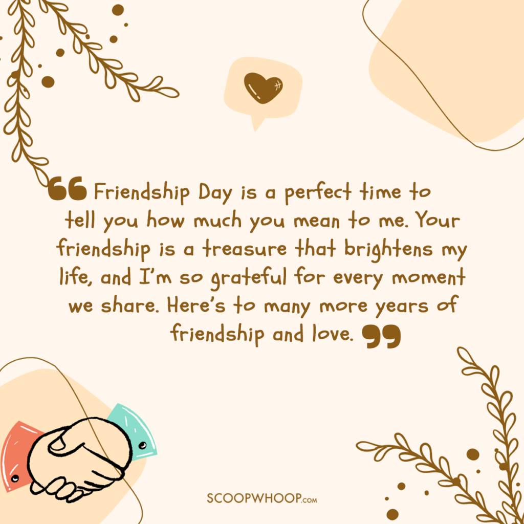 Emotional Quotes for Bestie For Friendship Day