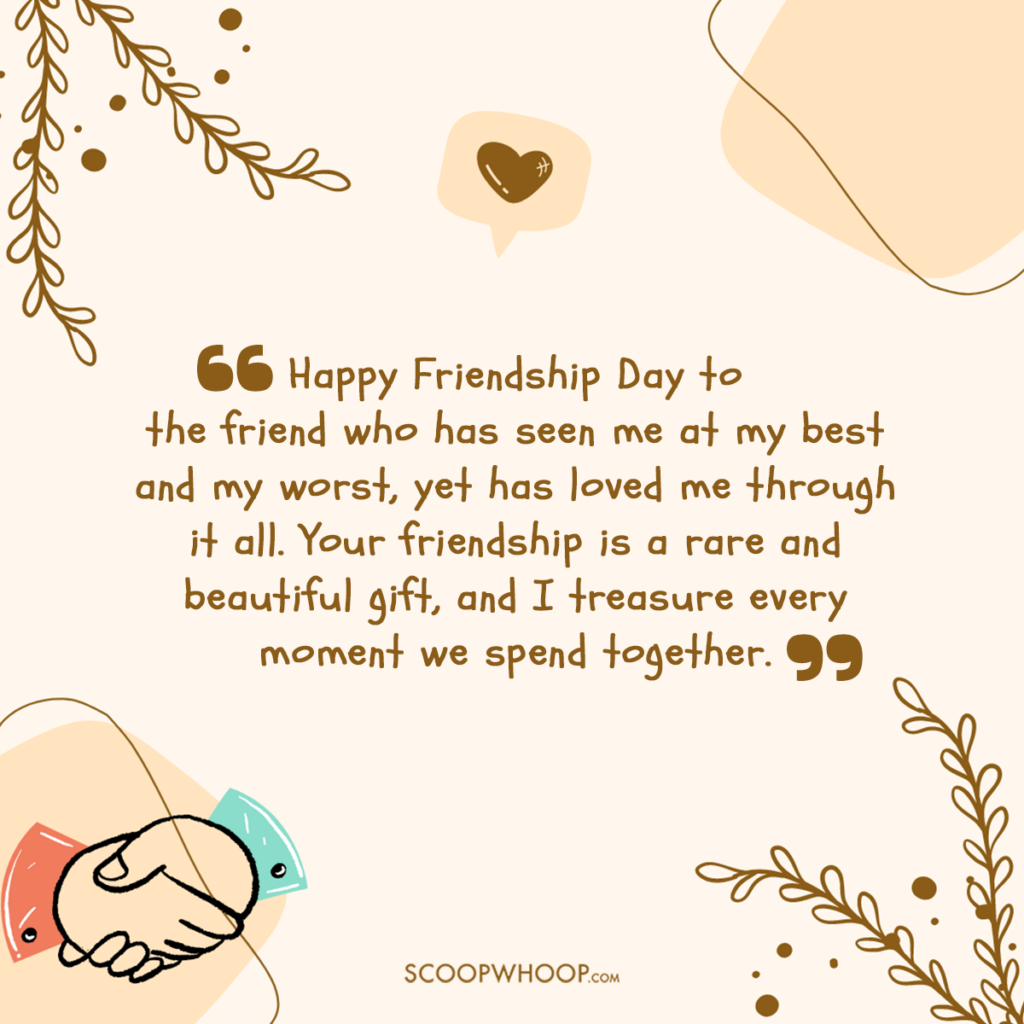 Emotional Quotes for Bestie For Friendship Day