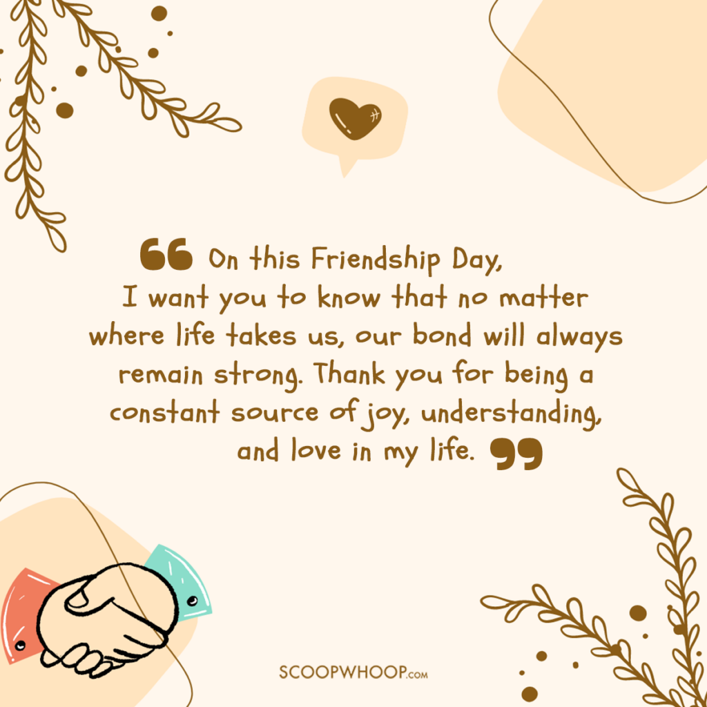 Emotional Quotes for Bestie For Friendship Day