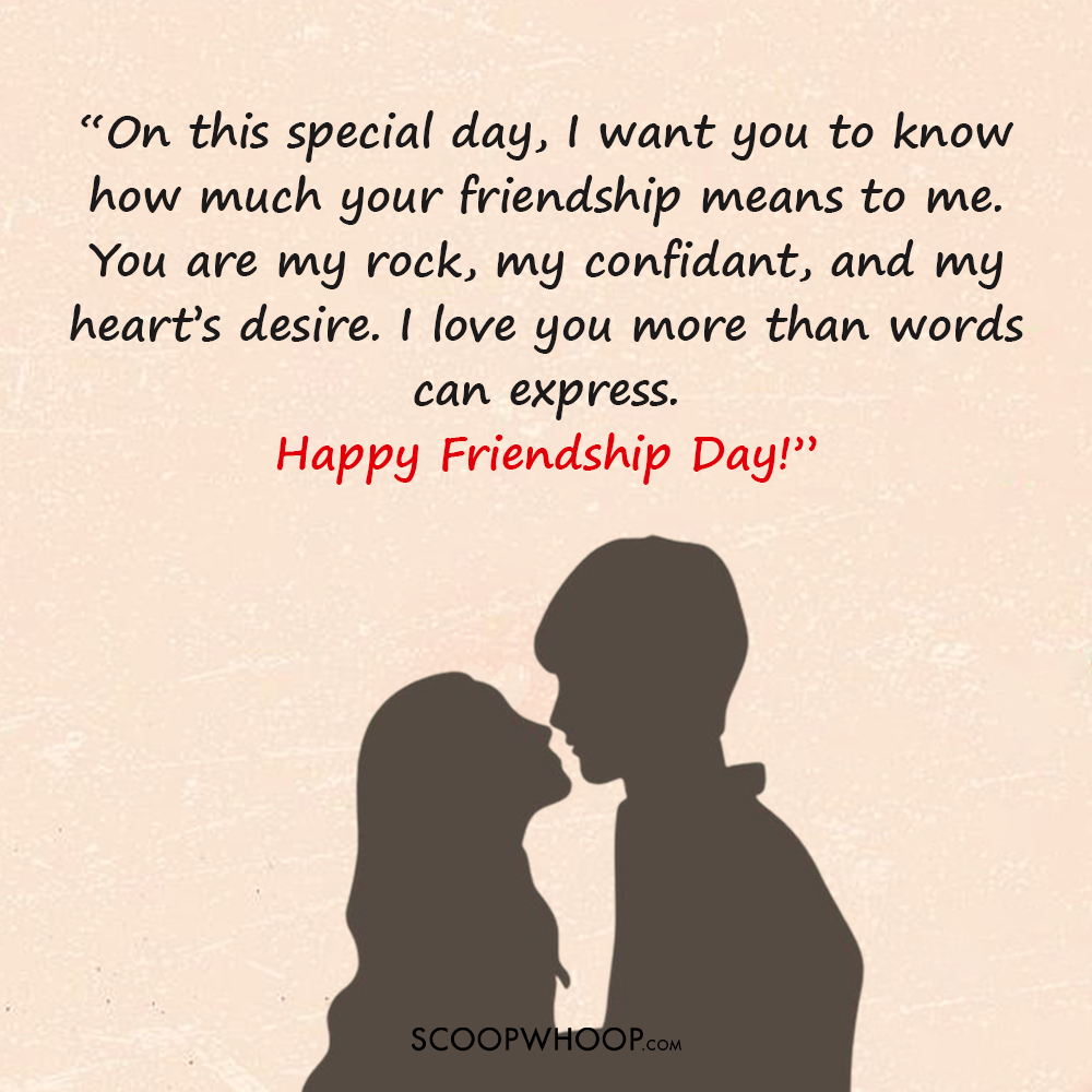 Romantic Friendship Day Messages For Husband