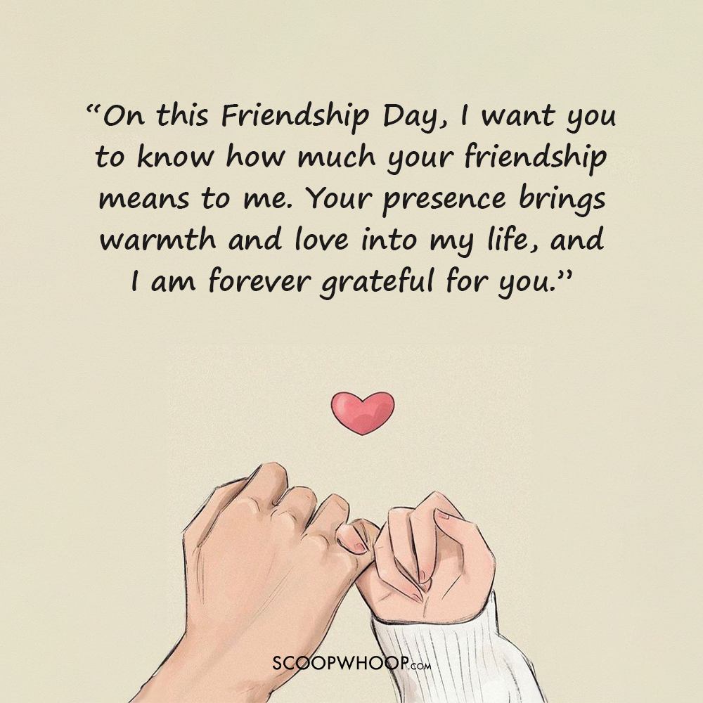 Heart Touching Friendship Day Wishes For Wife