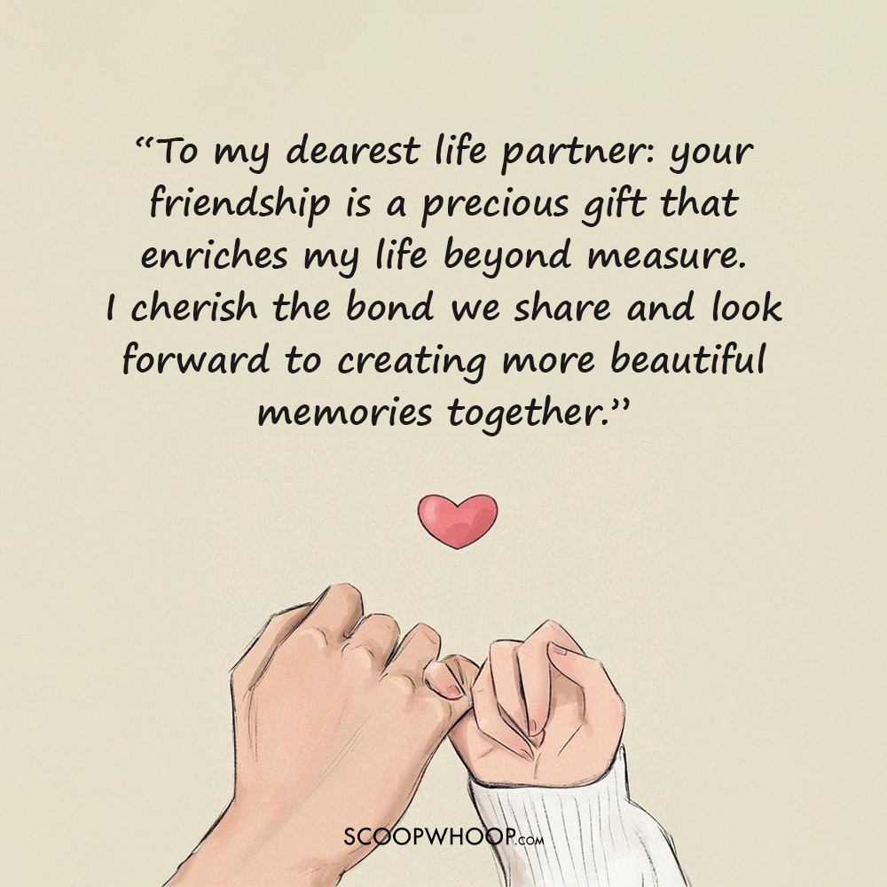 Friendship Day Quotes for Life Partner