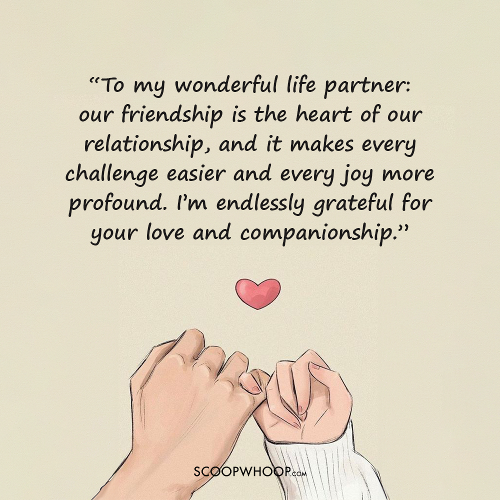 Friendship Day Quotes for Life Partner