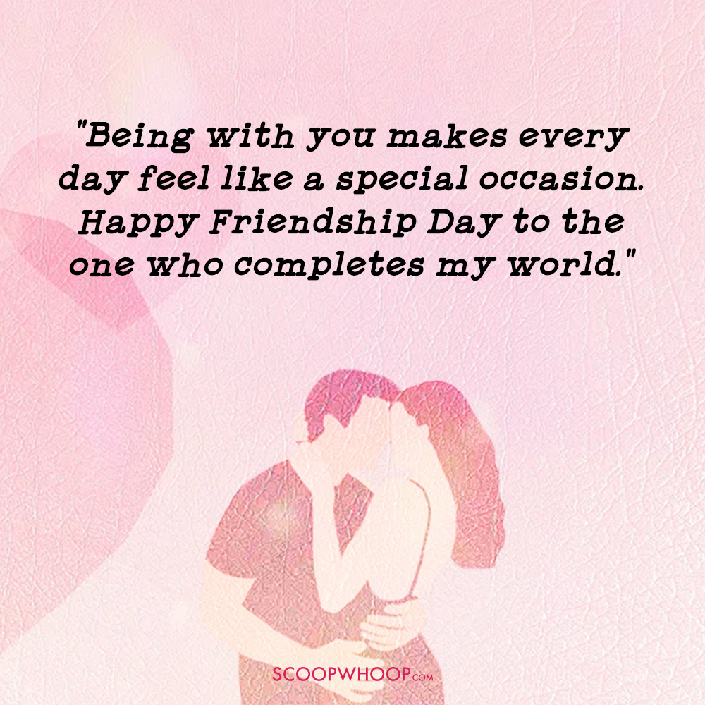 Best Friendship Day Quotes for Boyfriend