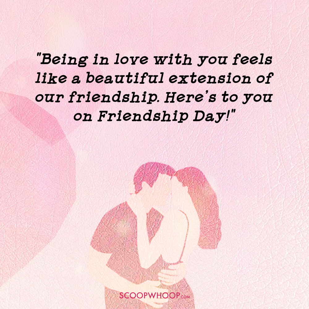 Romantic Friendship Day Quotes for Boyfriend