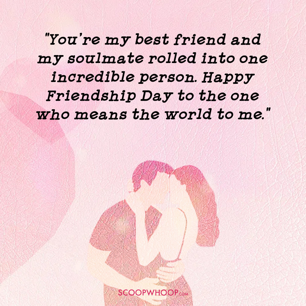 Romantic Friendship Day Quotes for Boyfriend