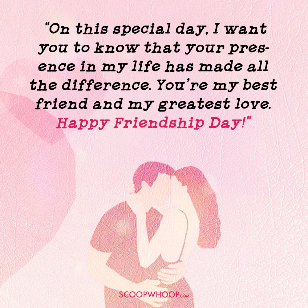 Emotional Friendship Day Quotes for Boyfriend