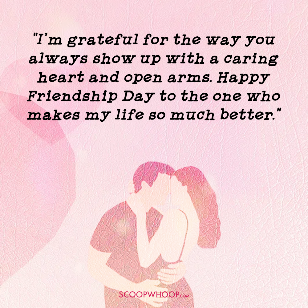 Caring Friendship Day Quotes for Boyfriend