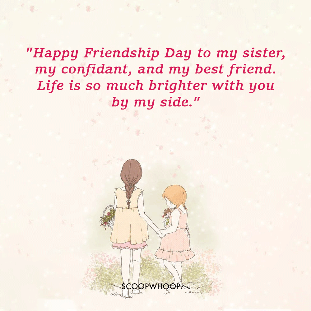 Best Friendship Day Quotes For Sister