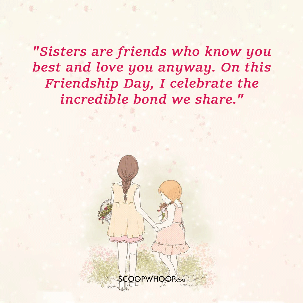 Best Friendship Day Quotes For Sister