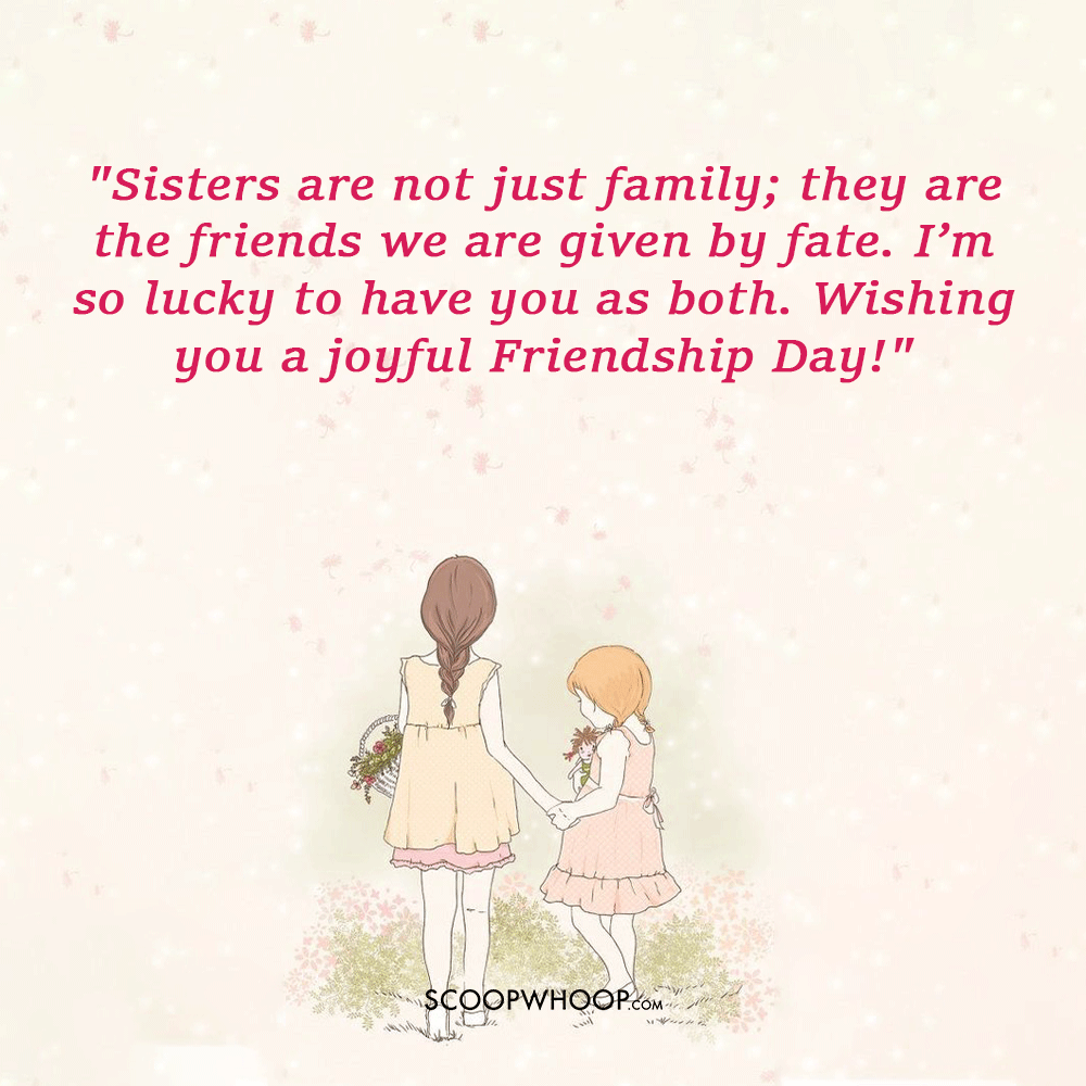 Best Friendship Day Quotes For Sister