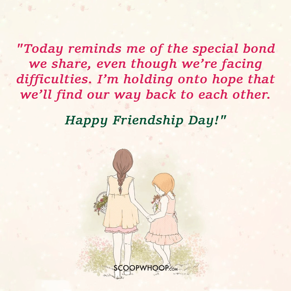 Sad Friendship Day Quotes for Sister