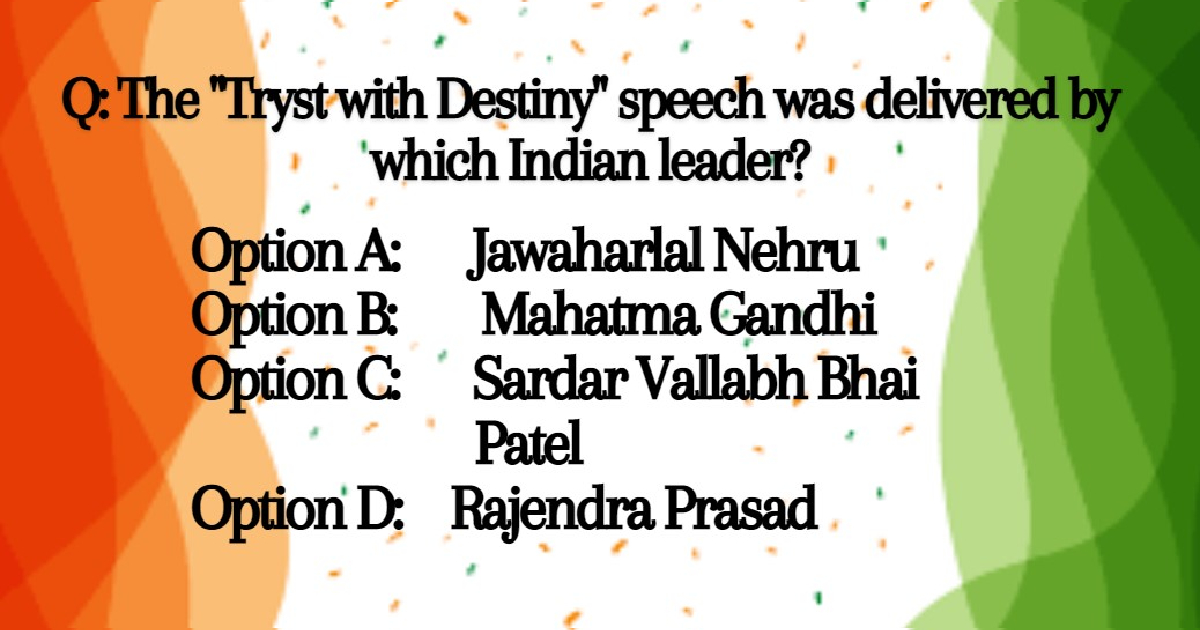 independence day quiz with answers for kids