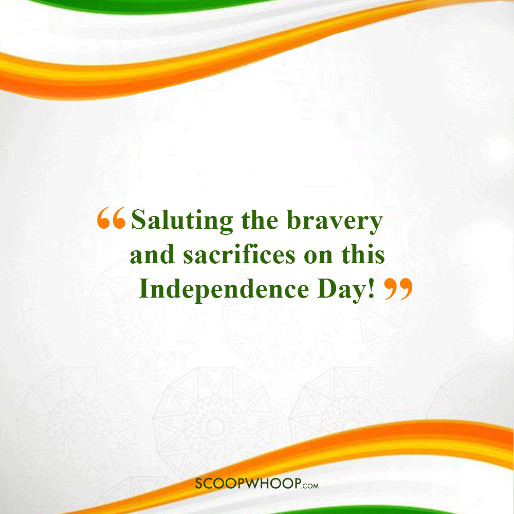 Heart Touching Independence Day Short Quotes