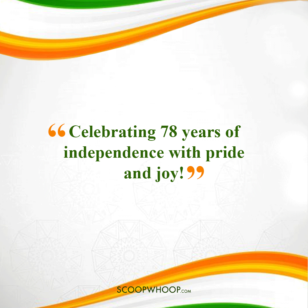 Short Independence Day Wishes