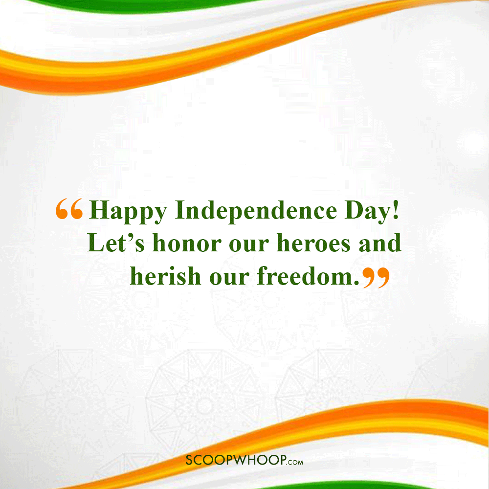 Happy 78th Independence Day Short Quotes