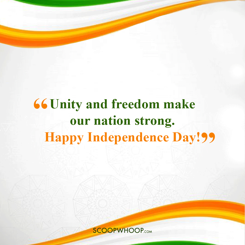 Patriotic Independence Day Short Quotes