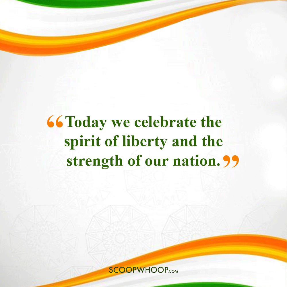 Patriotic Independence Day Short Quotes