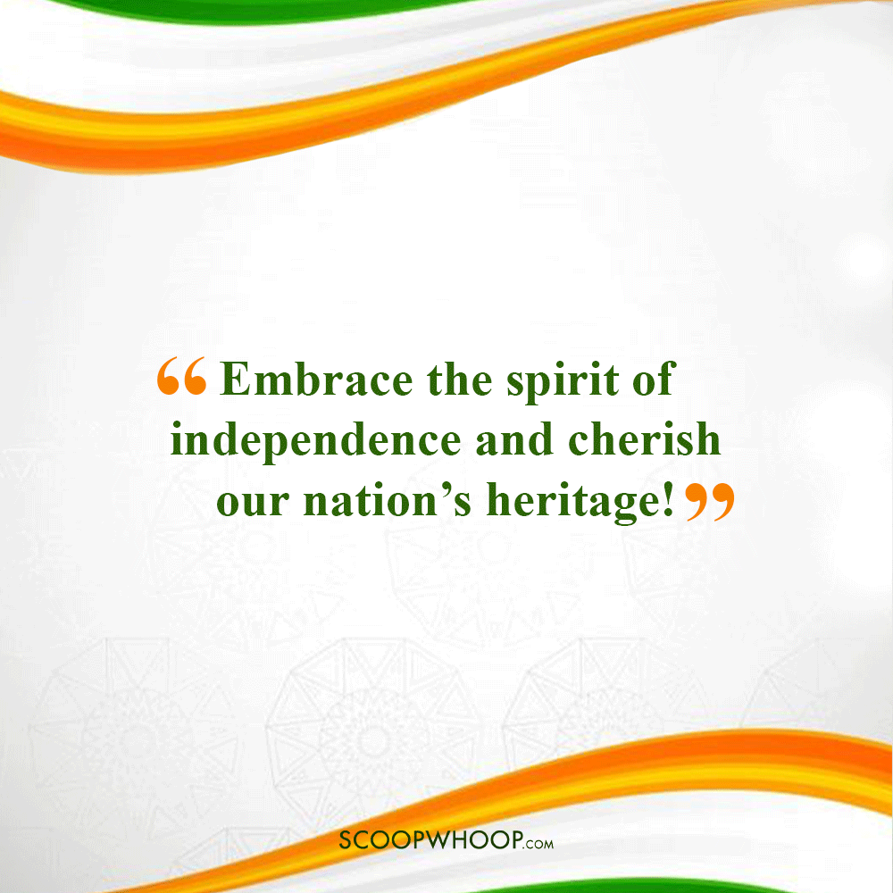 Patriotic Independence Day Short Quotes