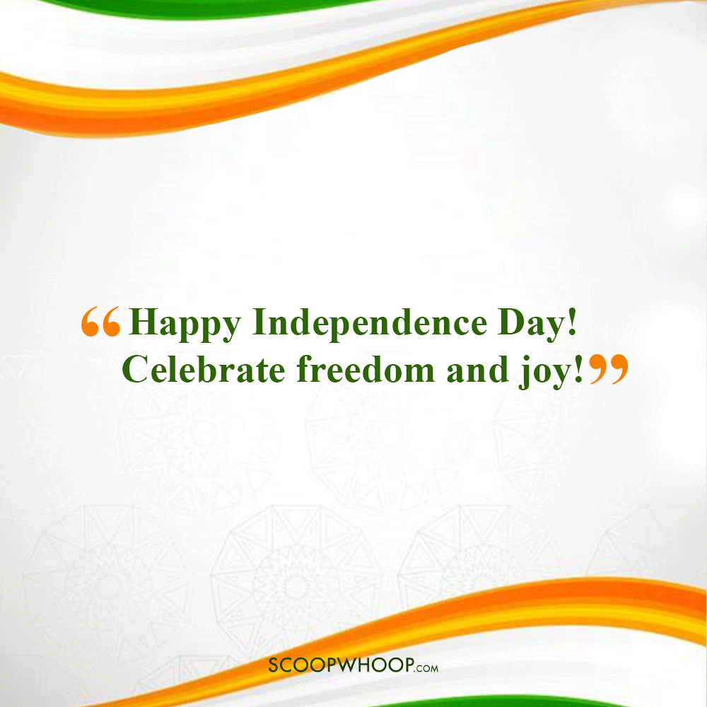 Patriotic Independence Day Short Quotes