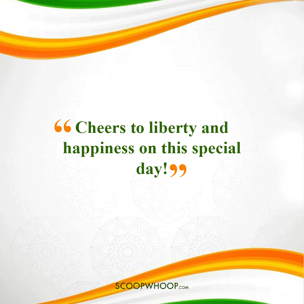 Patriotic Independence Day Short Quotes