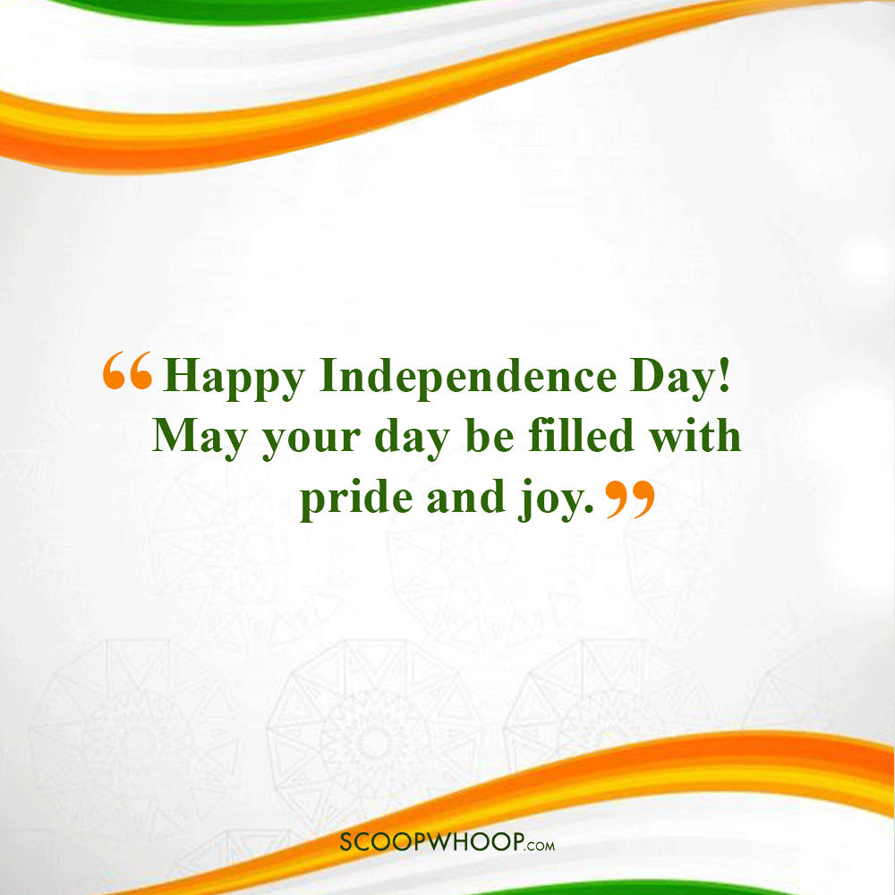 Patriotic Independence Day Short Quotes