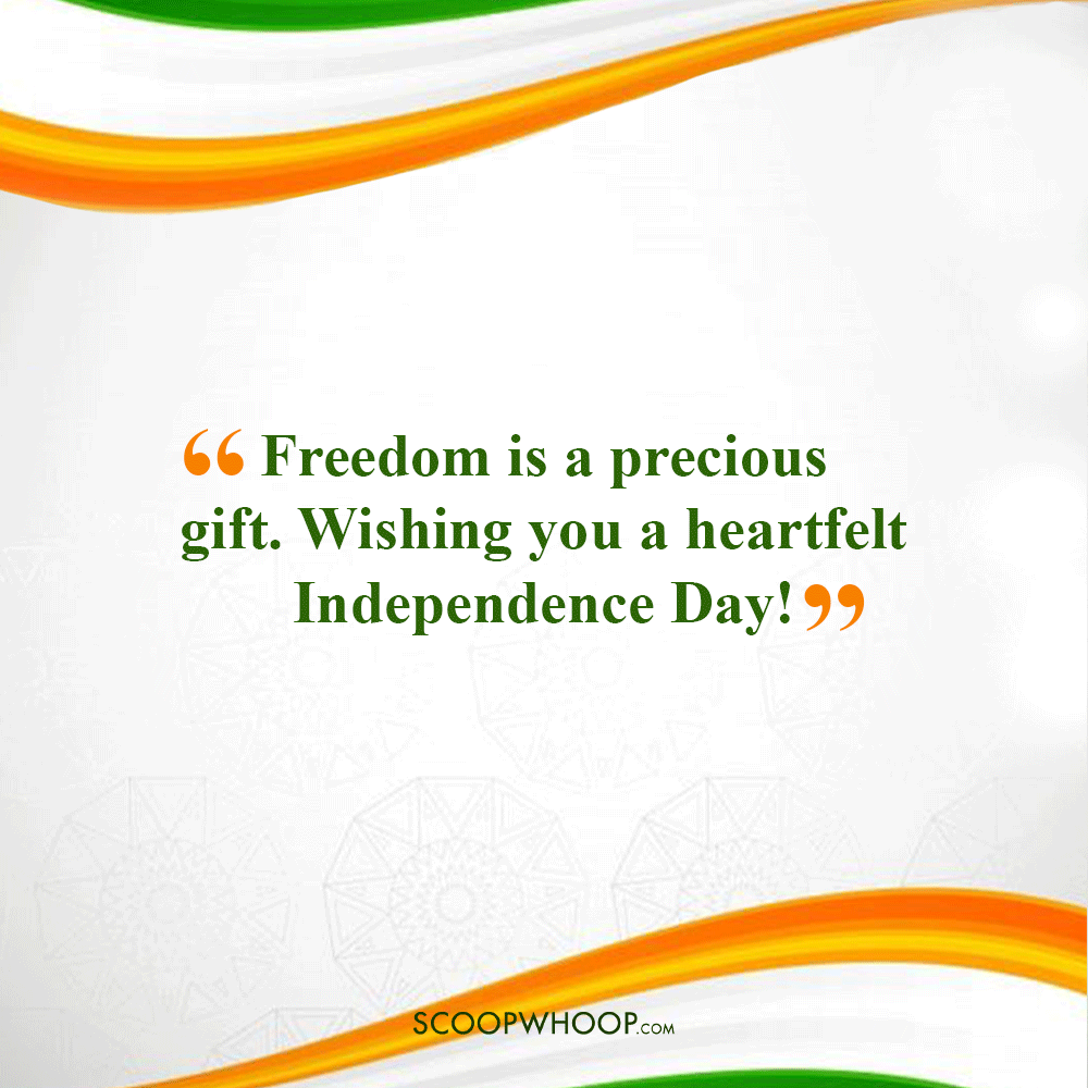 Happy Independence Day Short Quotes