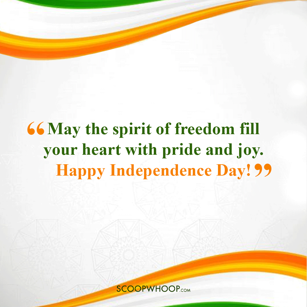 Happy Independence Day Short Quotes