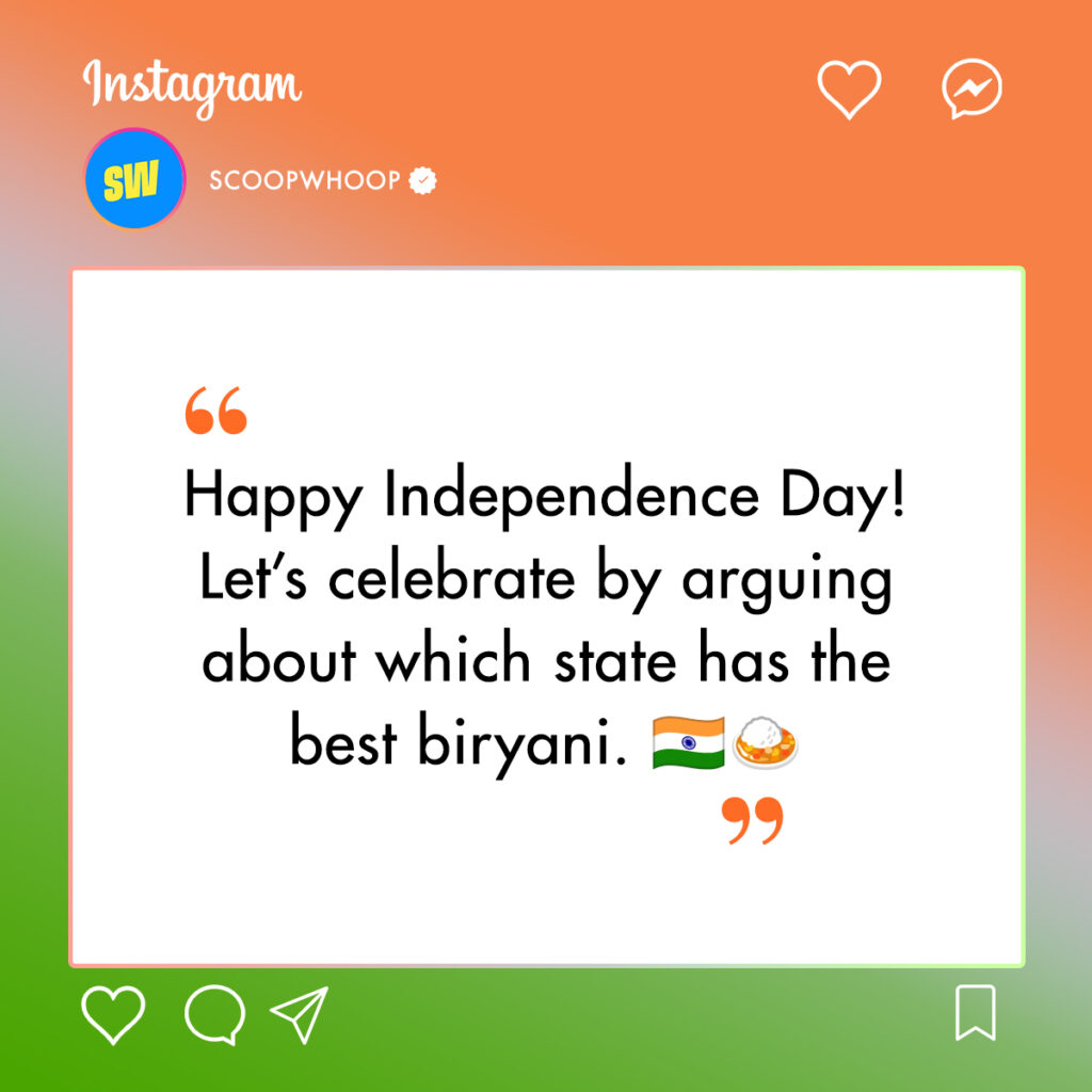 Funny Independence Day Captions for Instagram