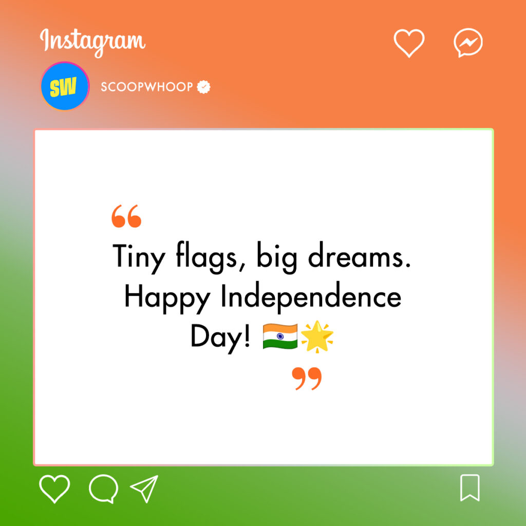 Cute Independence Day Captions for Instagram