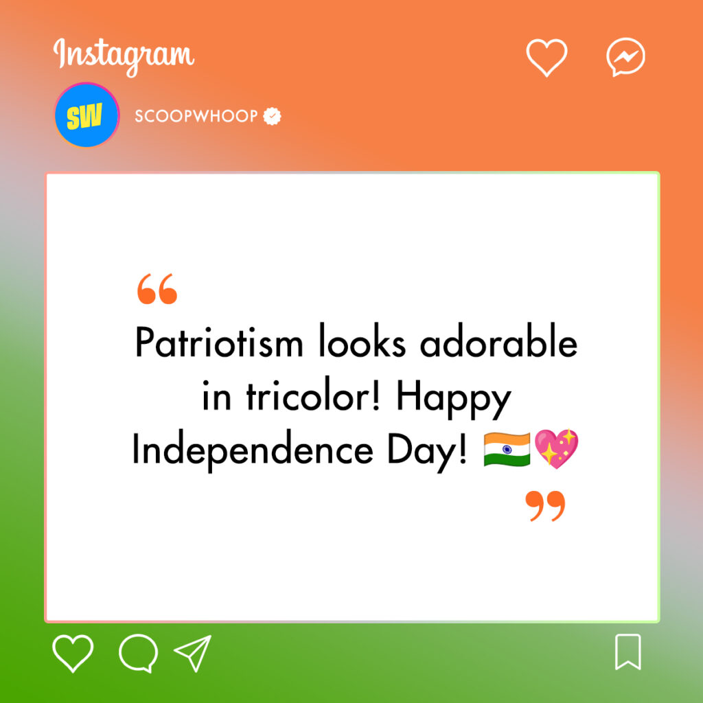 Cute Independence Day Captions for Instagram