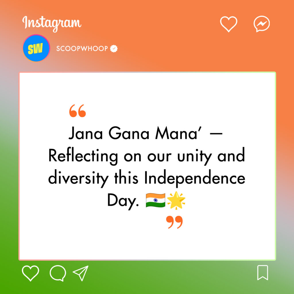 Independence Day Captions for Instagram with Lyrics