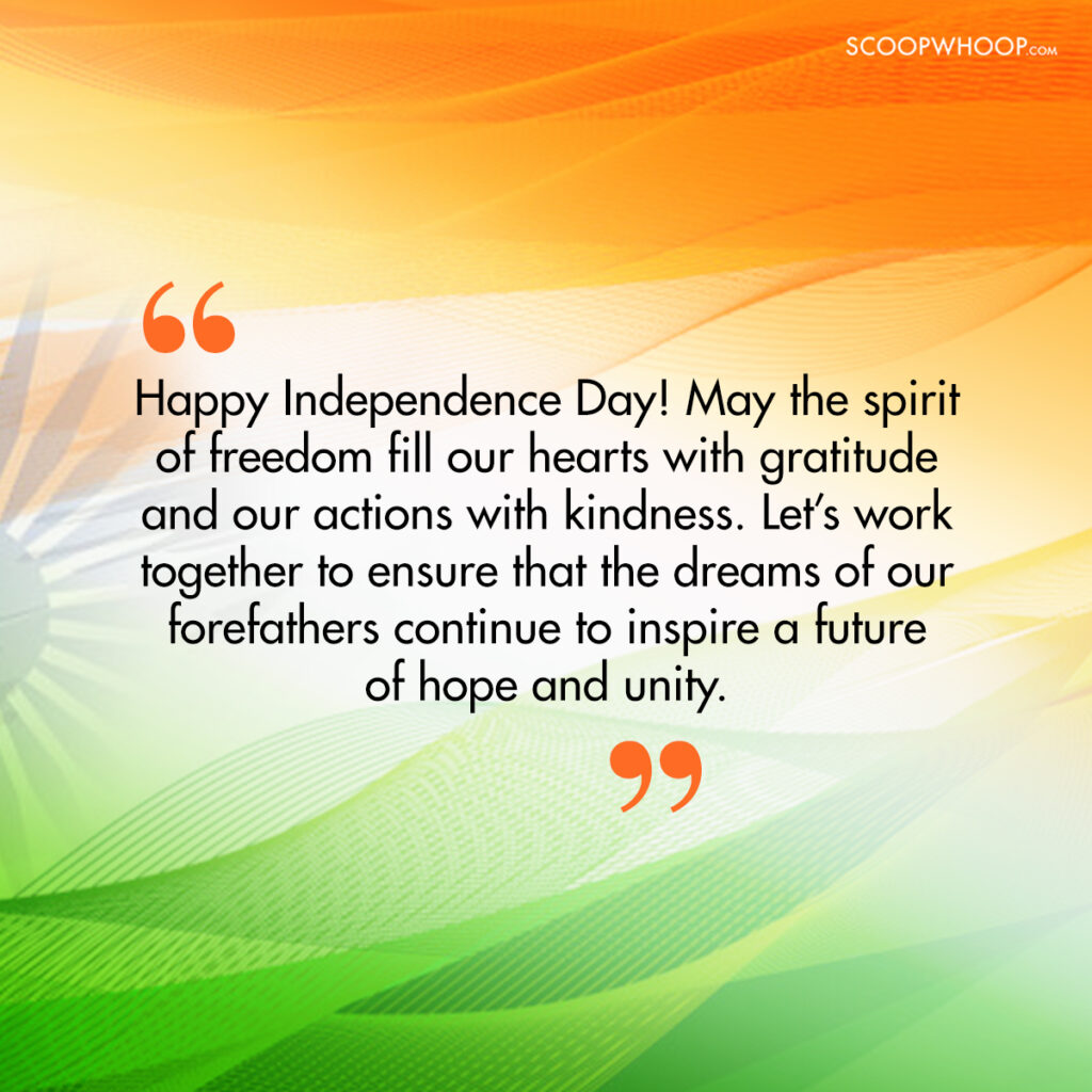 Heart Touching Independence Day Wishes