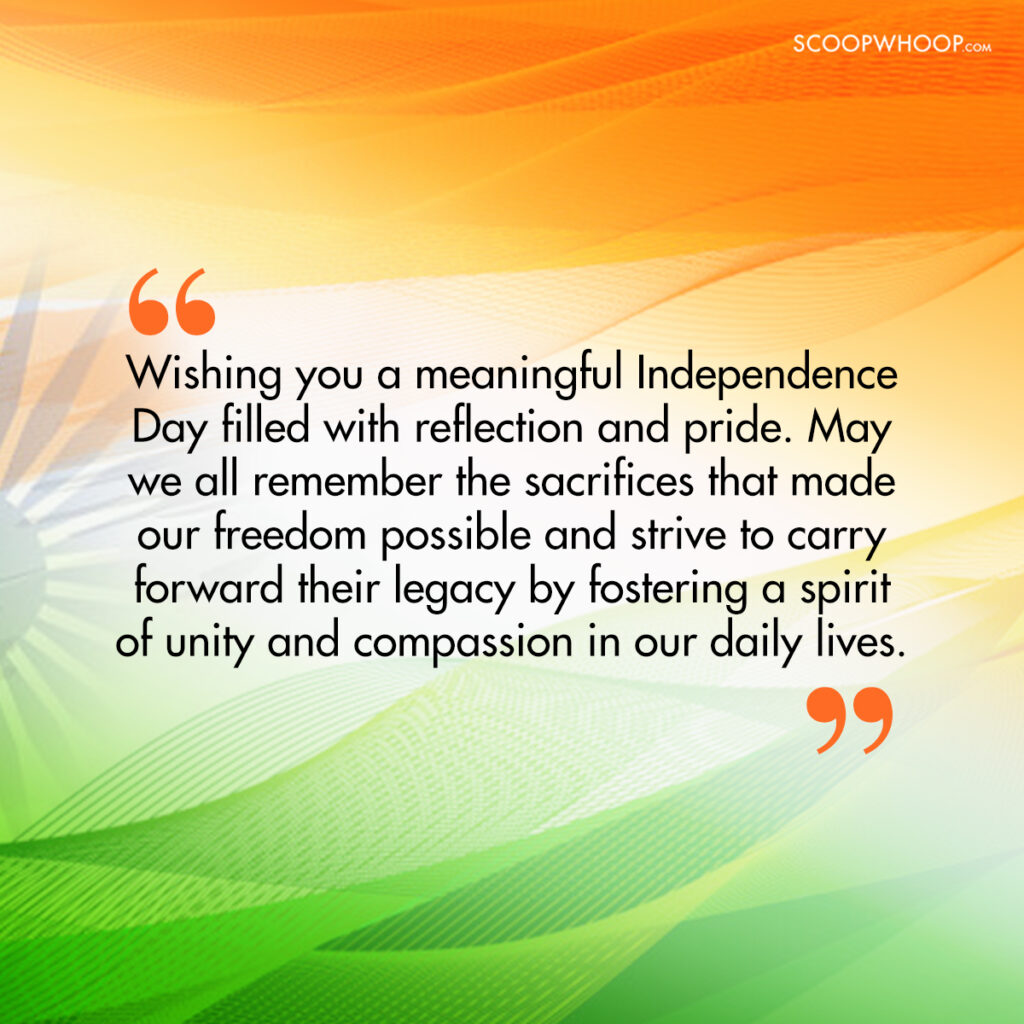 Heart Touching Independence Day Wishes