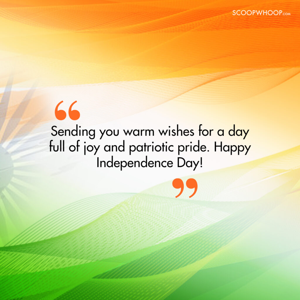 Happy Independence Day Wish