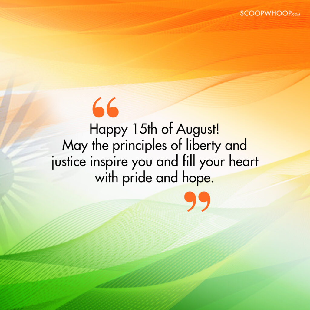 Heartfelt Independence Day Wish