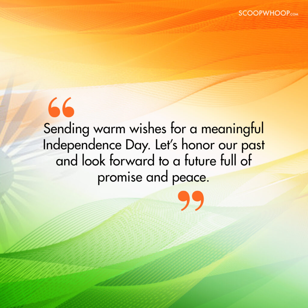 Heartfelt Independence Day Wish