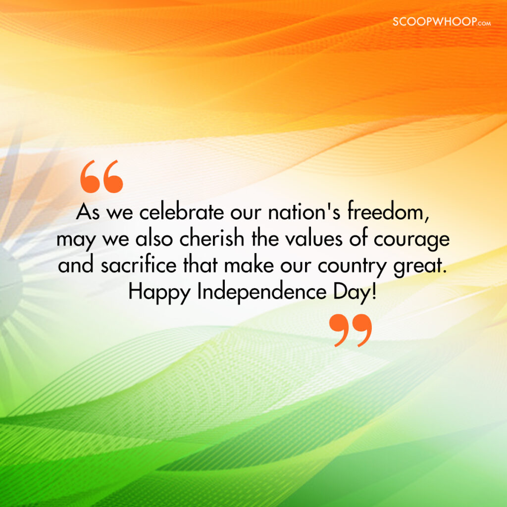 Heartfelt Independence Day Wish