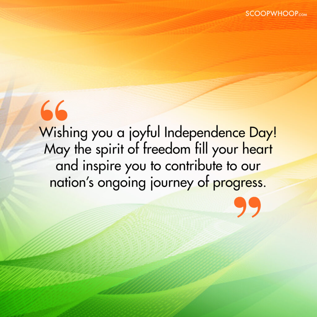 Independence Day Message