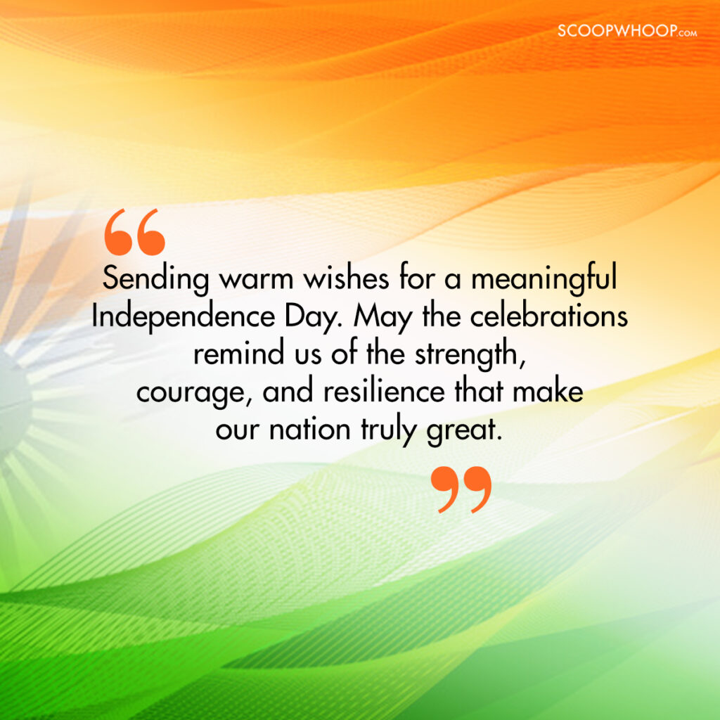 Independence Day Message