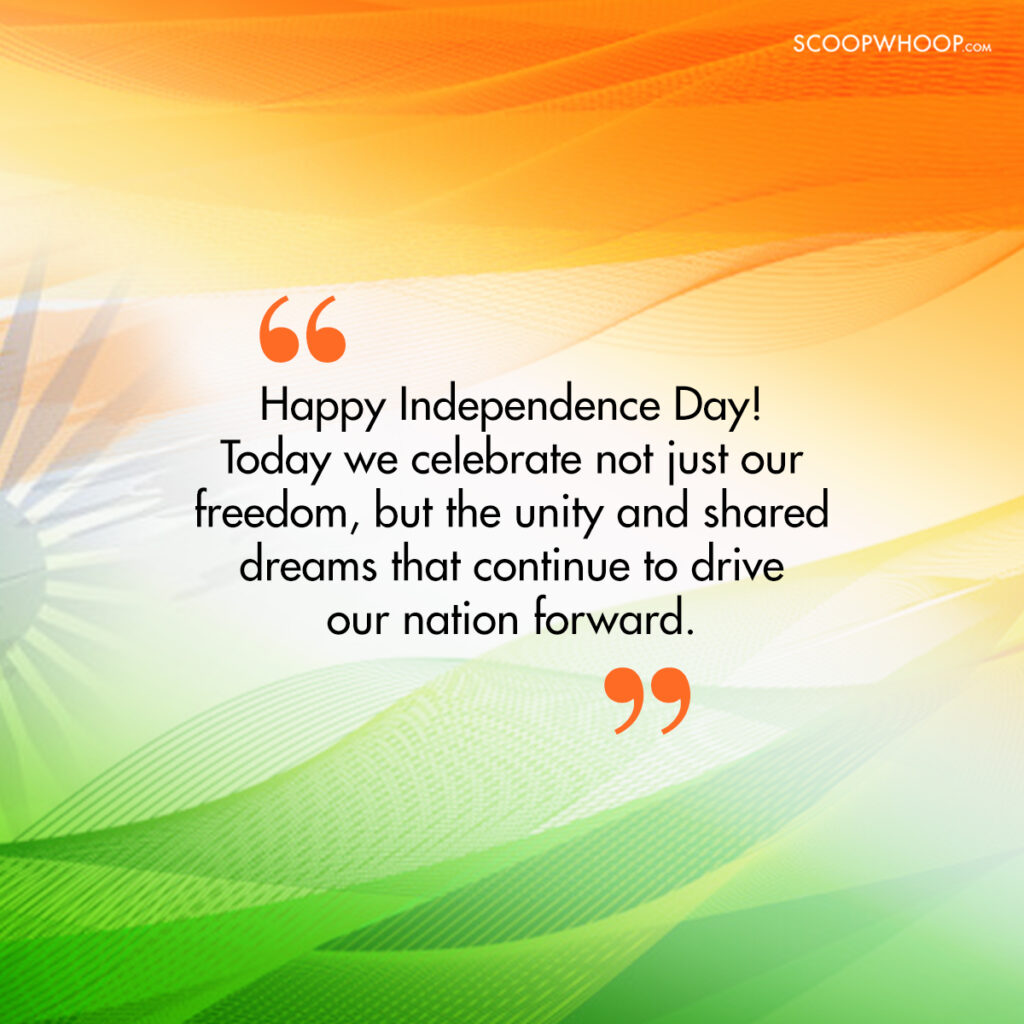 Independence Day Message