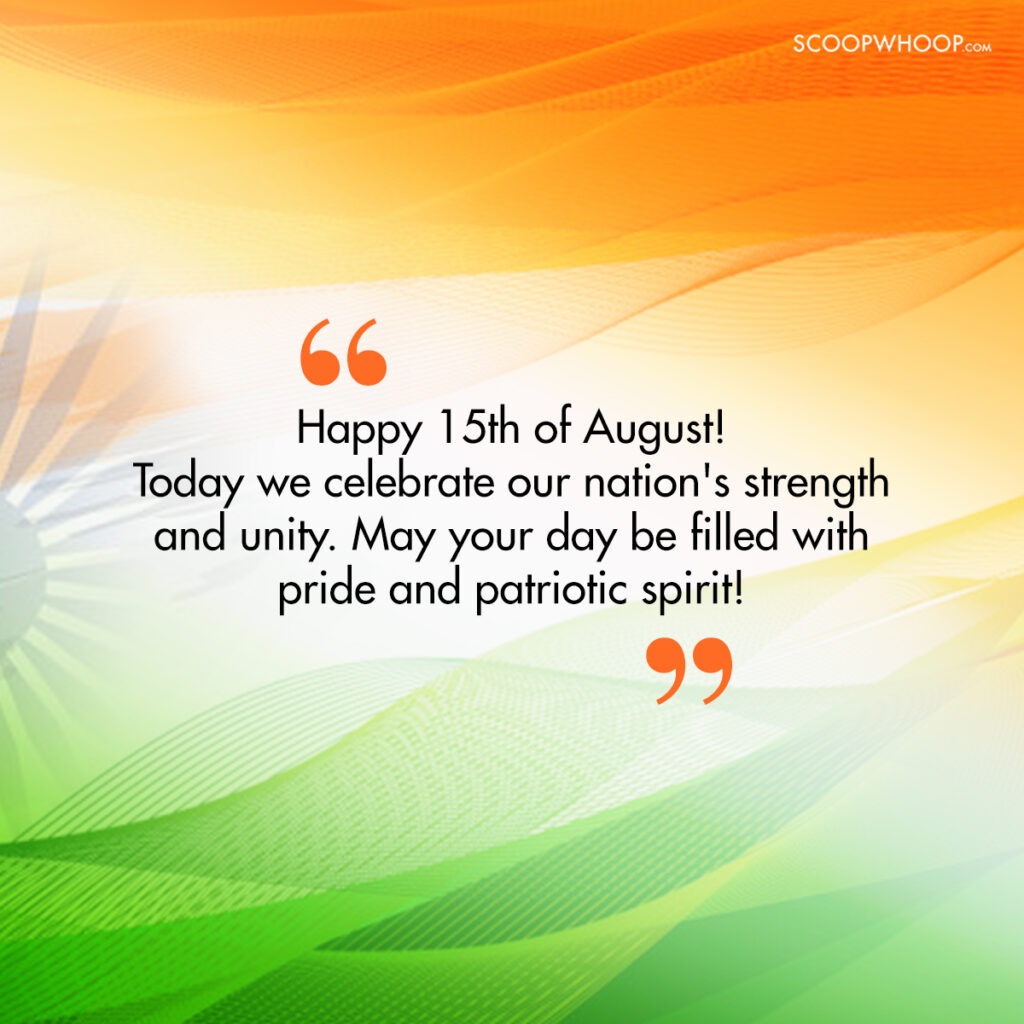 Patriotic Independence Day Wishes