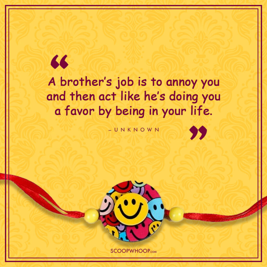 Funny Quotes for Brother From Sister