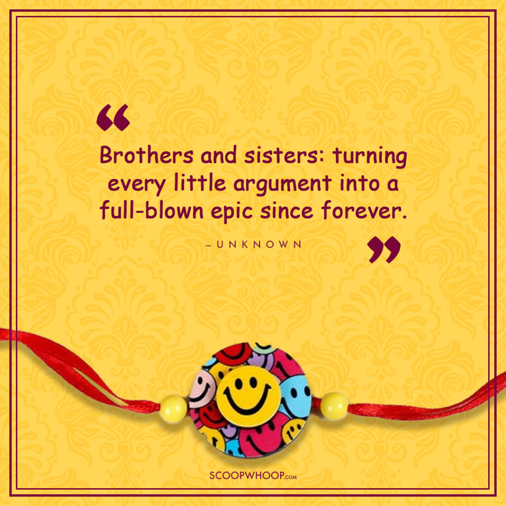 Funny Sayings About Siblings