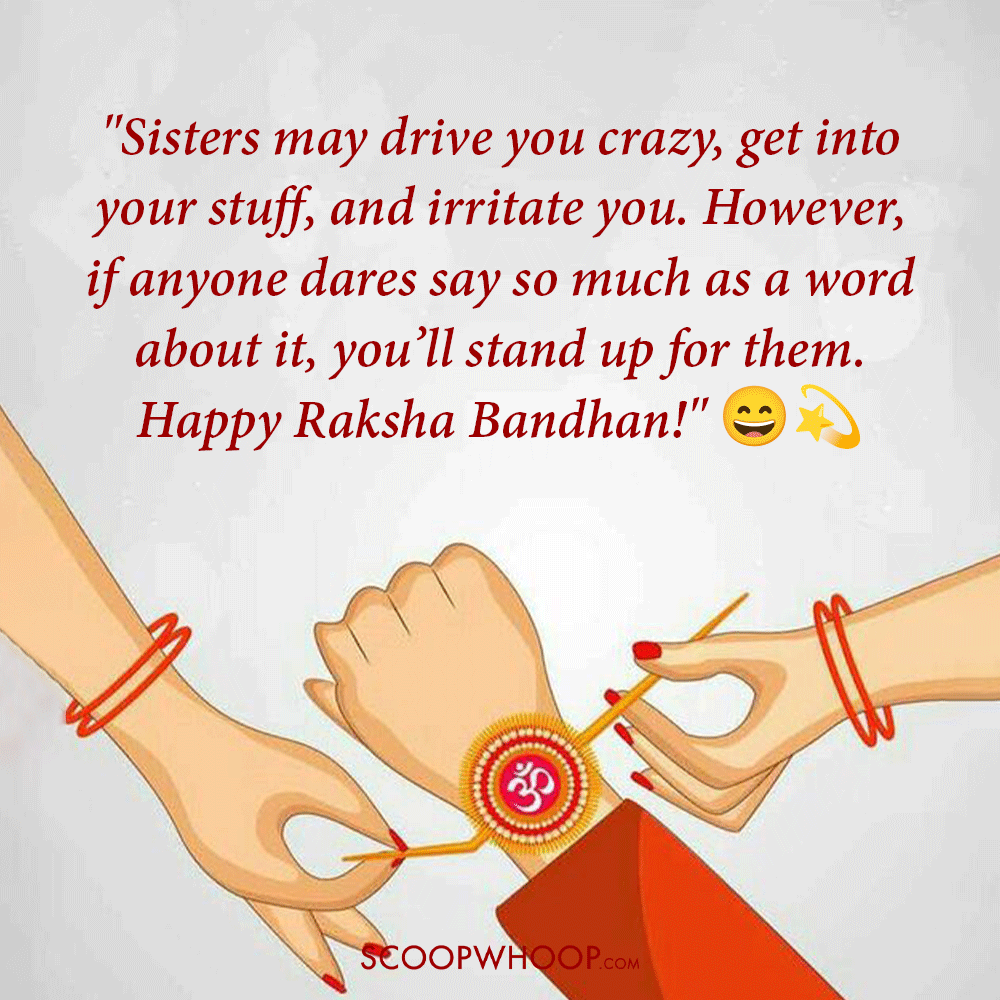 Happy Raksha Bandhan Wishes for Sister