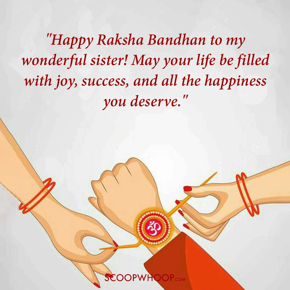 Rakhi Wish for Sister