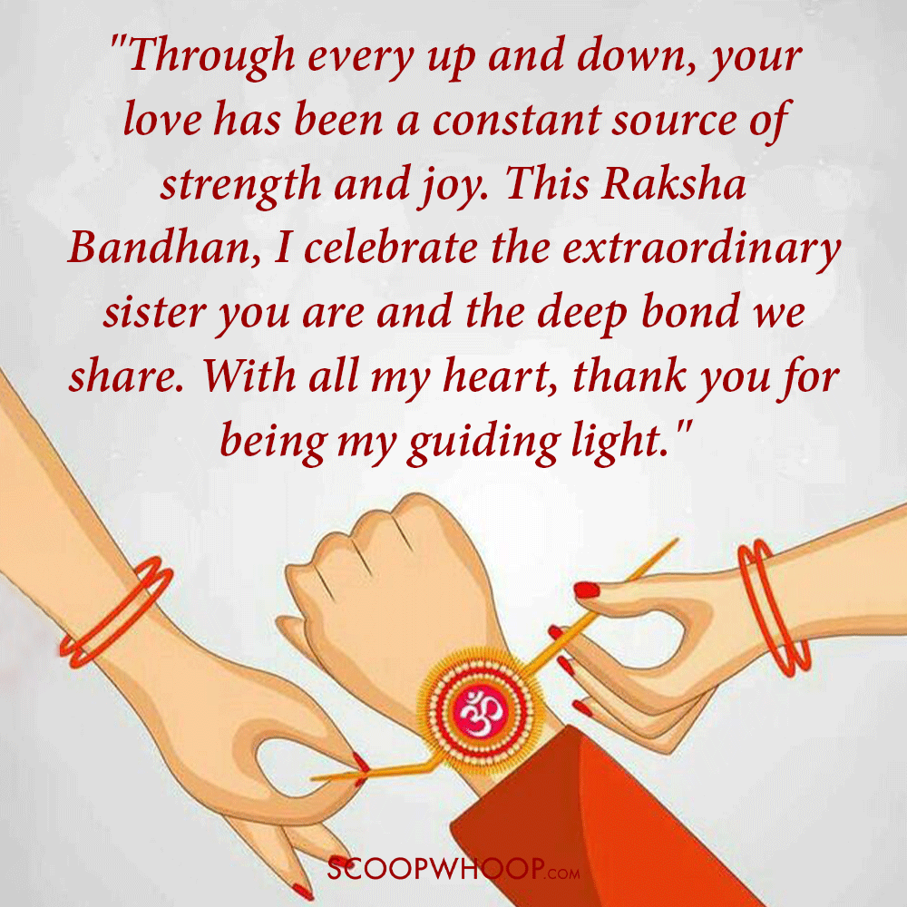 Emotional Raksha Bandhan Quotes for Sister