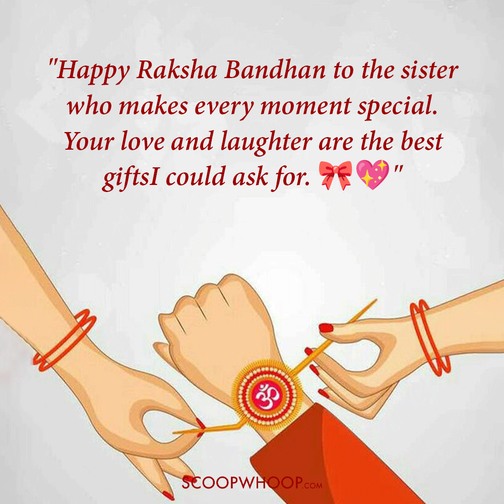 Raksha Bandhan Caption for Sister